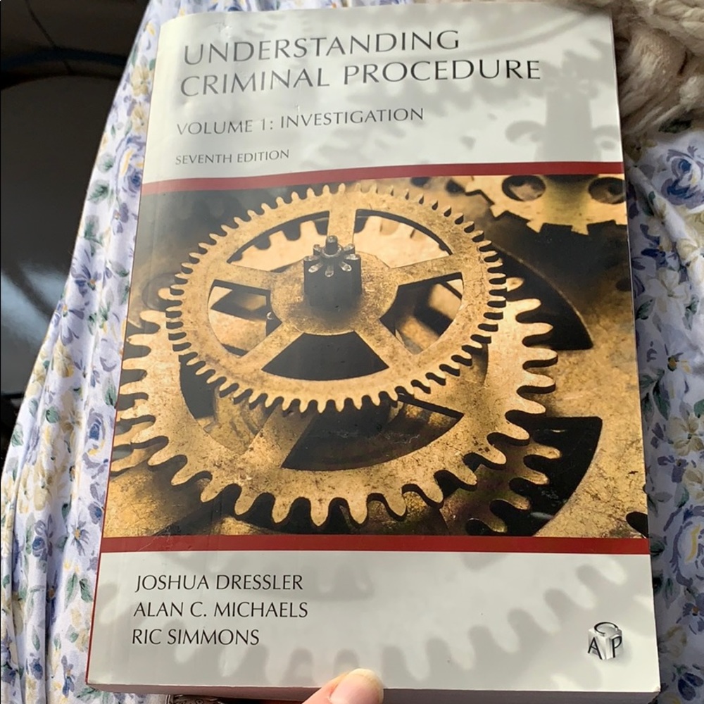 Never Even Opened This Book Crim Pro - image 1